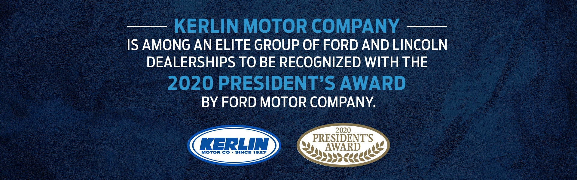 Kerlin Motor Company, 2020 President's Award Winner